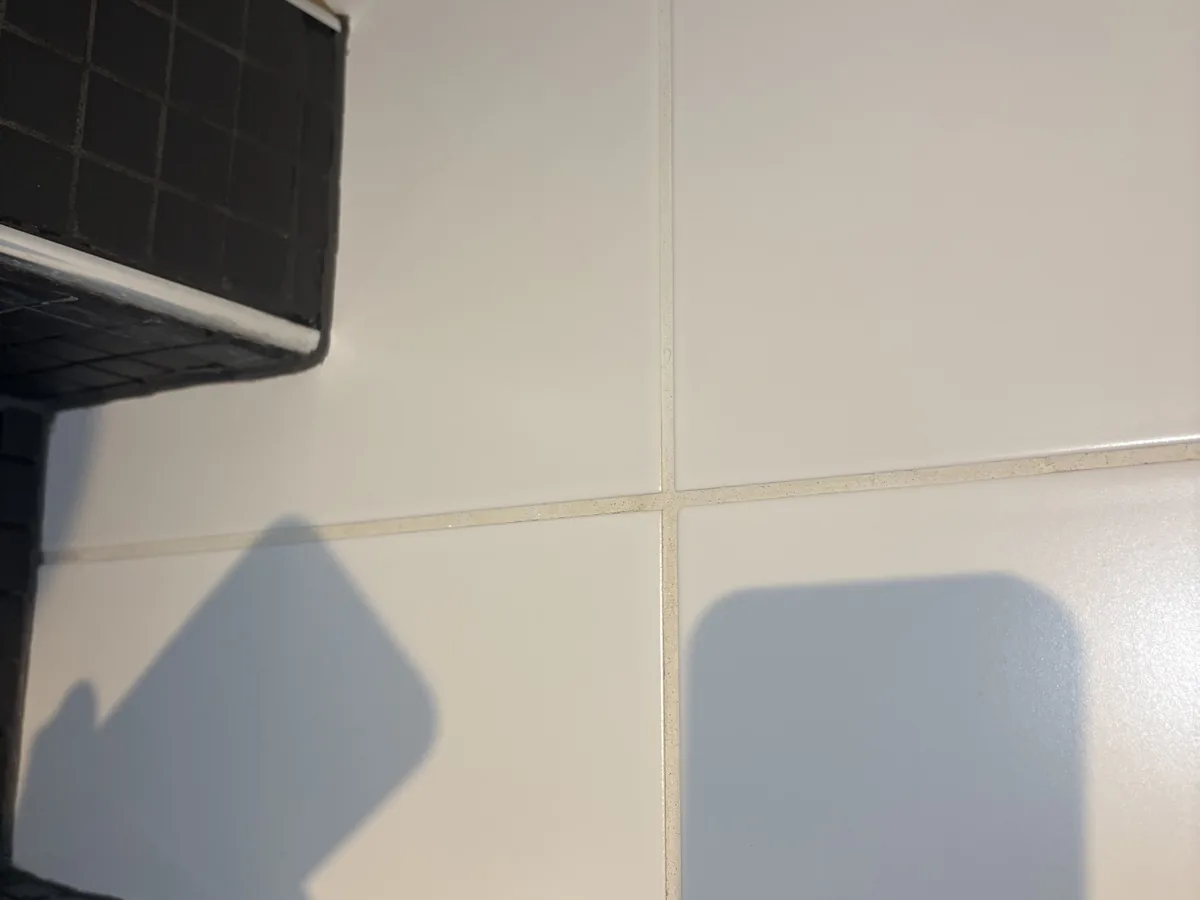 Deep-cleaned bathroom — bright surfaces