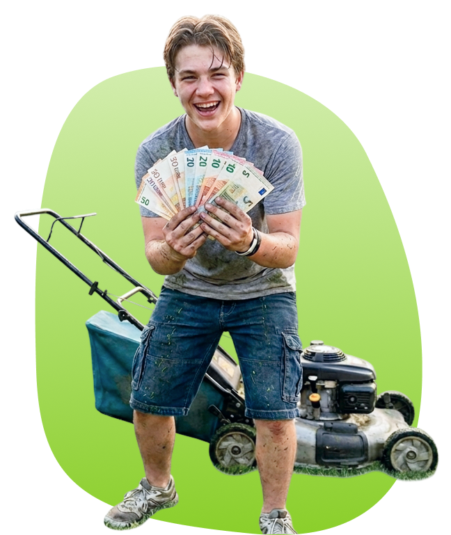 Nuori kesätyöntekijä