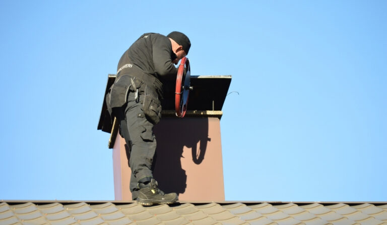 Chimney cleaning