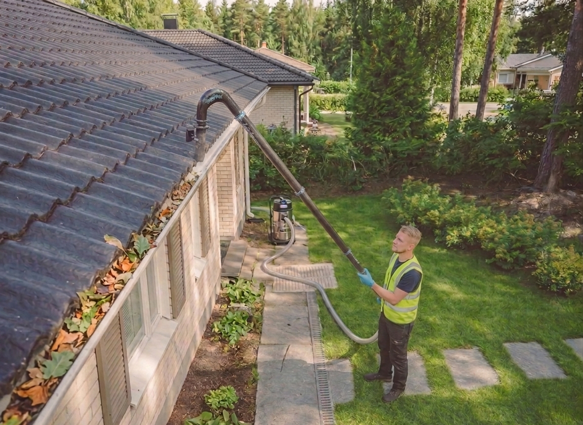 Gutter cleaning