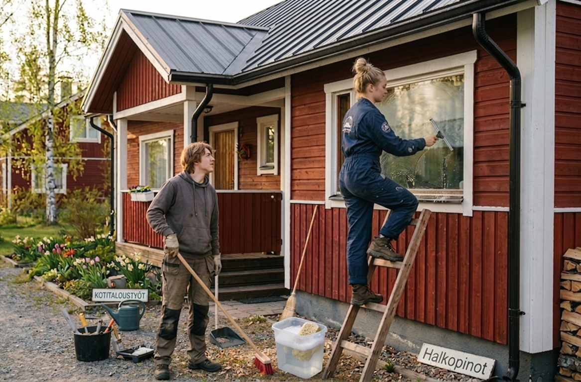 Kesätyö – kodin työt