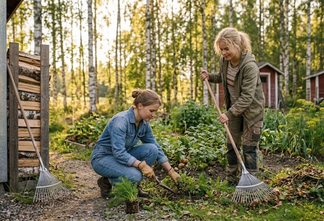 Kesätyö – pihatyöt